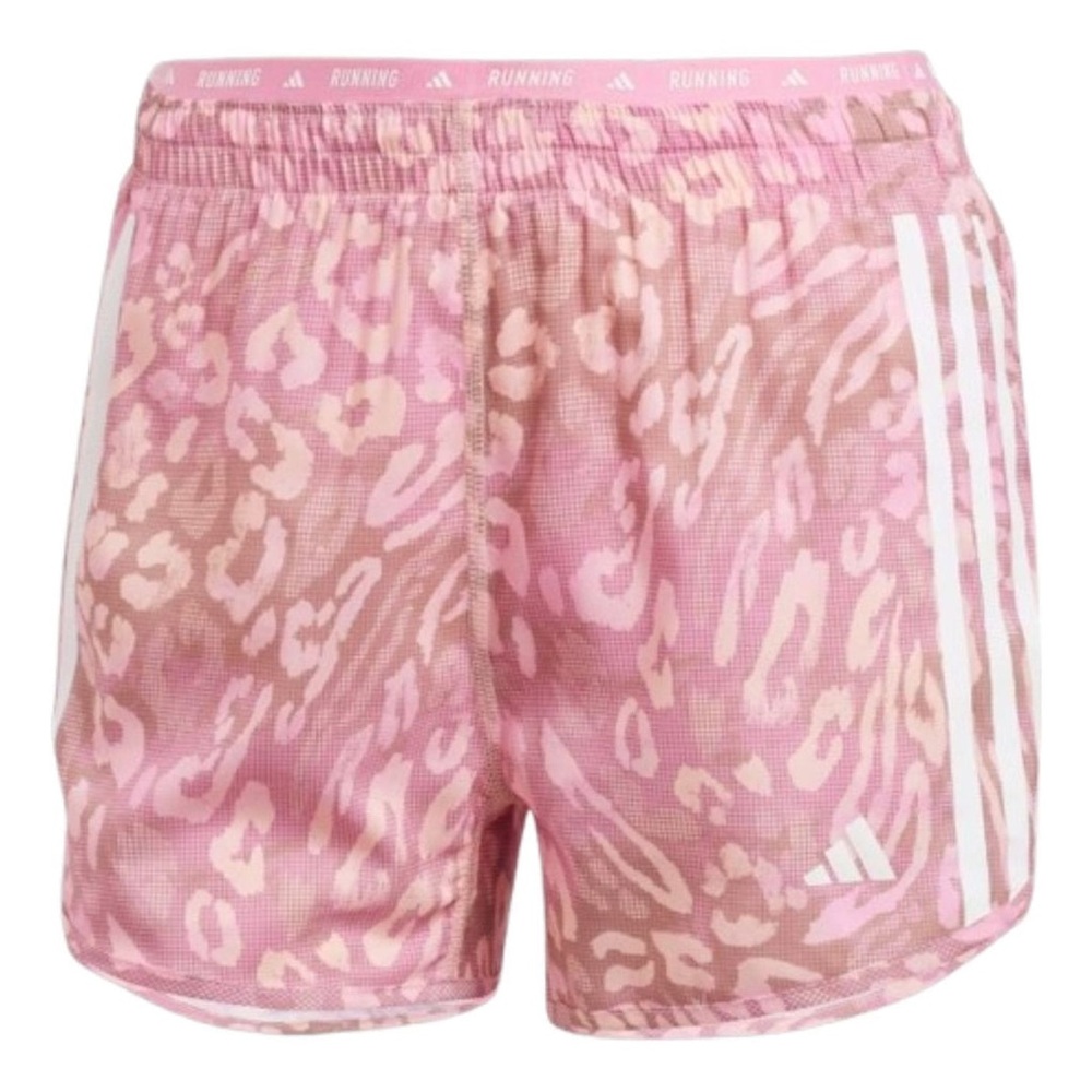 Adidas‎ Women's Pink Leopard Athletic Shorts XS
